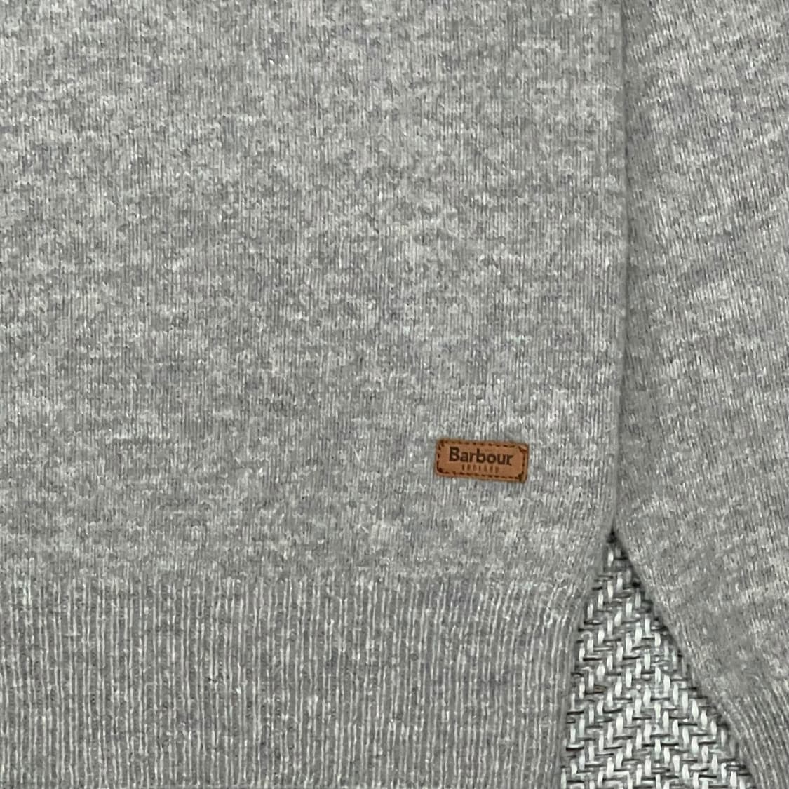 바버 엘보패치 반집업 니트 s08594 상품이미지6