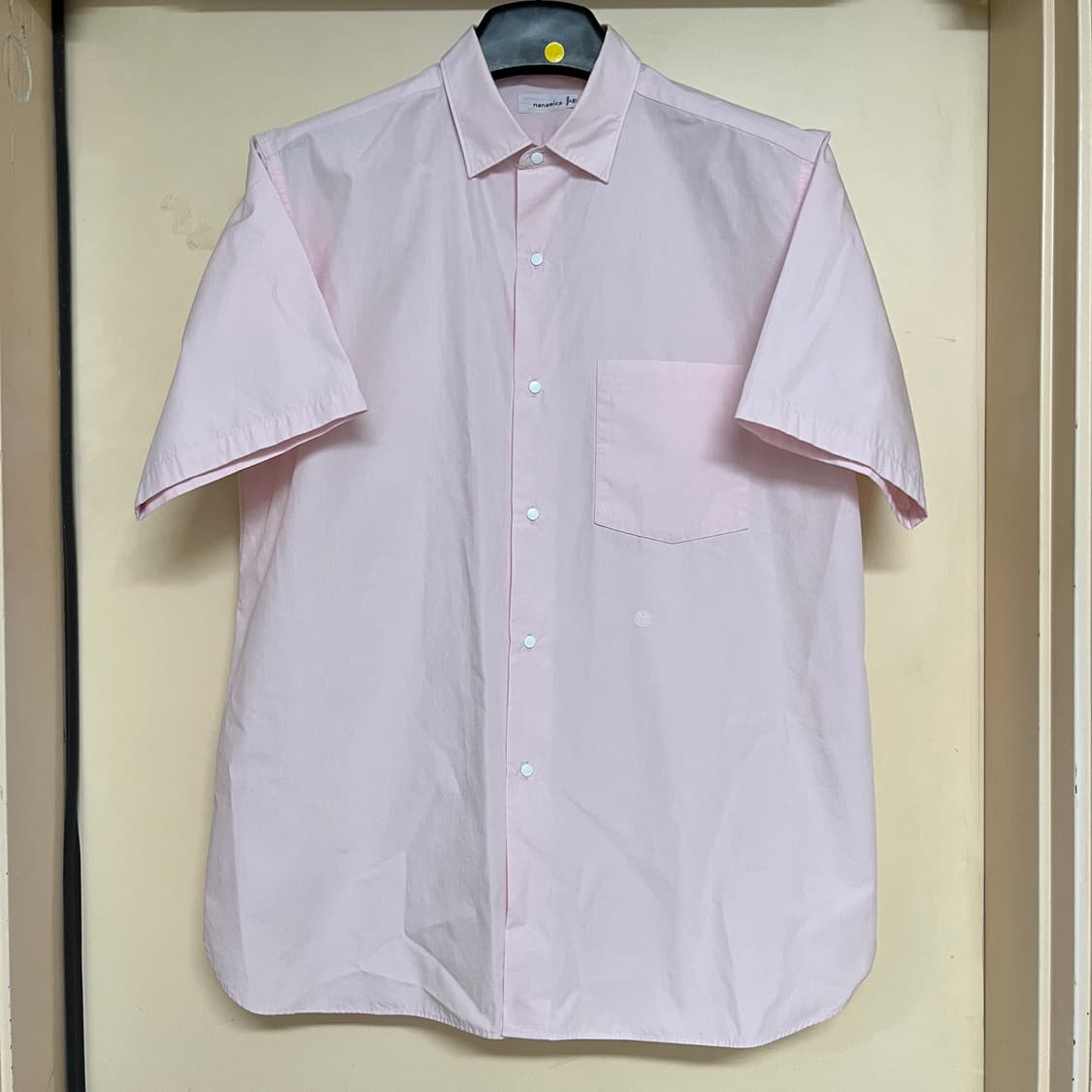 [M] 나나미카 윈드셔츠 핑크 nanamica 상품이미지1
