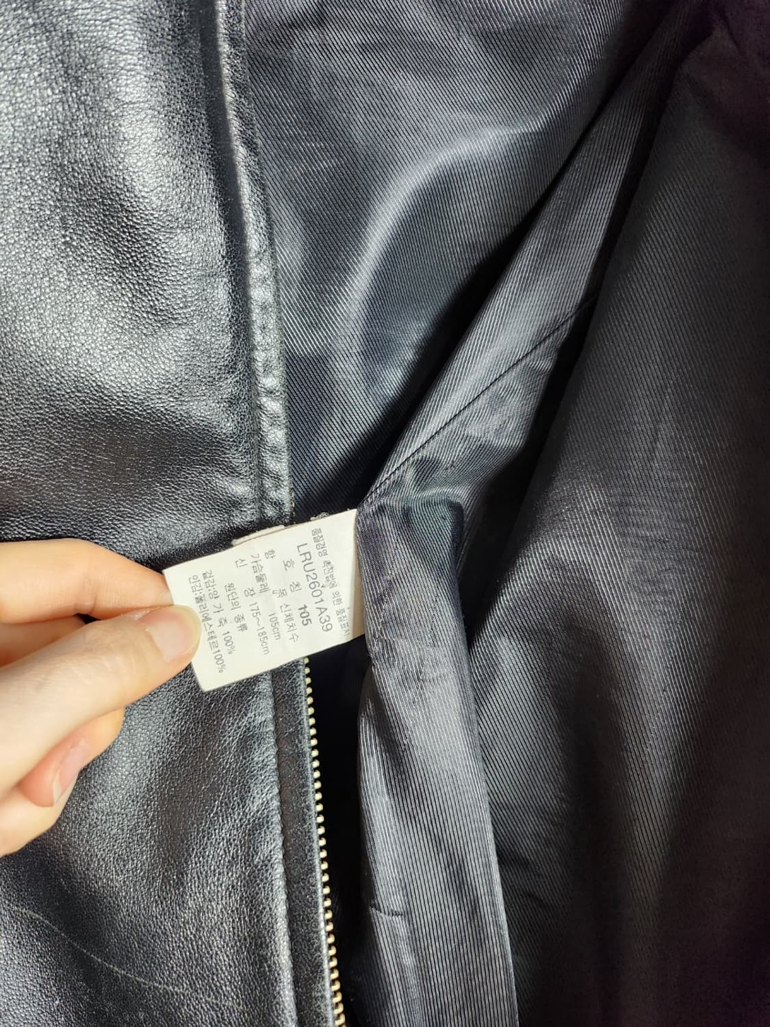 Lee Jeans 가죽 자켓 상품이미지4