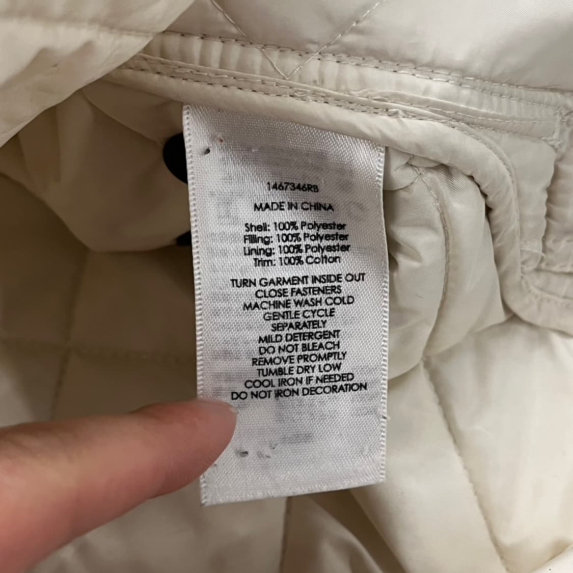 폴로 랄프로렌 얇은 경량 패딩 상품이미지6