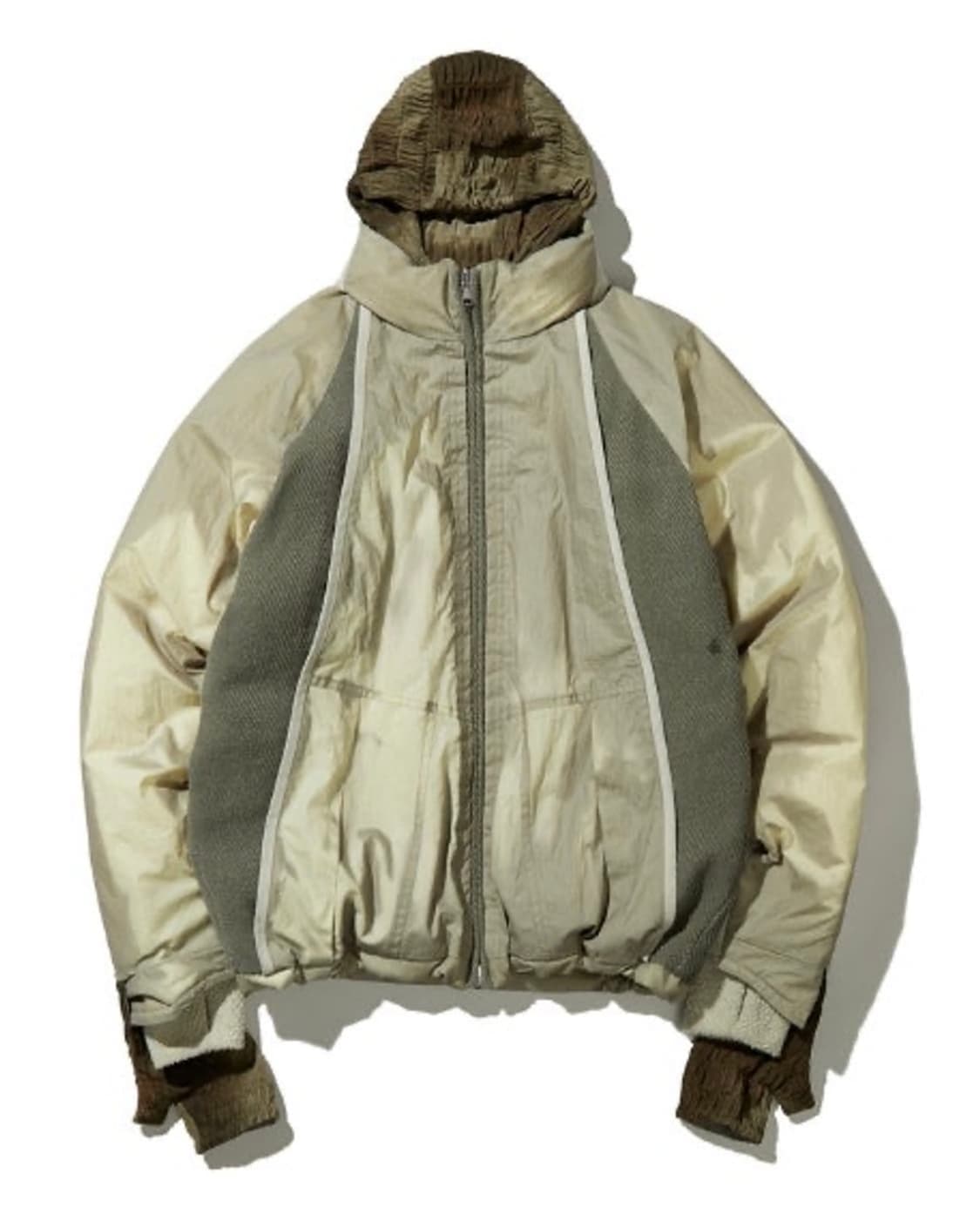 엑슬림 ep.4 01 다운 자켓 레몬그린 패딩 상품이미지1