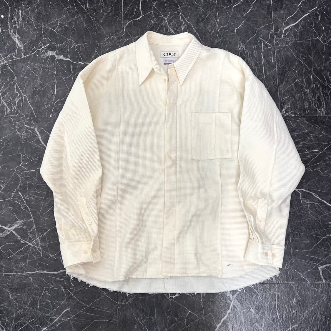 쿠어 컷오브 오가닉 코튼 아우터 셔츠 상품이미지1