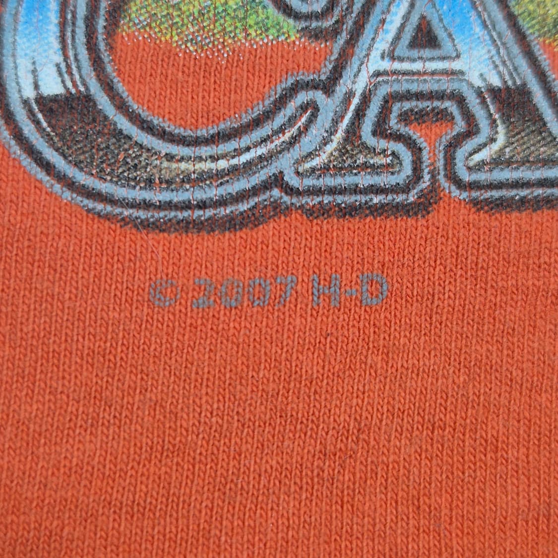 [XXL]00s US Made 할리데이비슨 키티호크  -761 상품이미지5