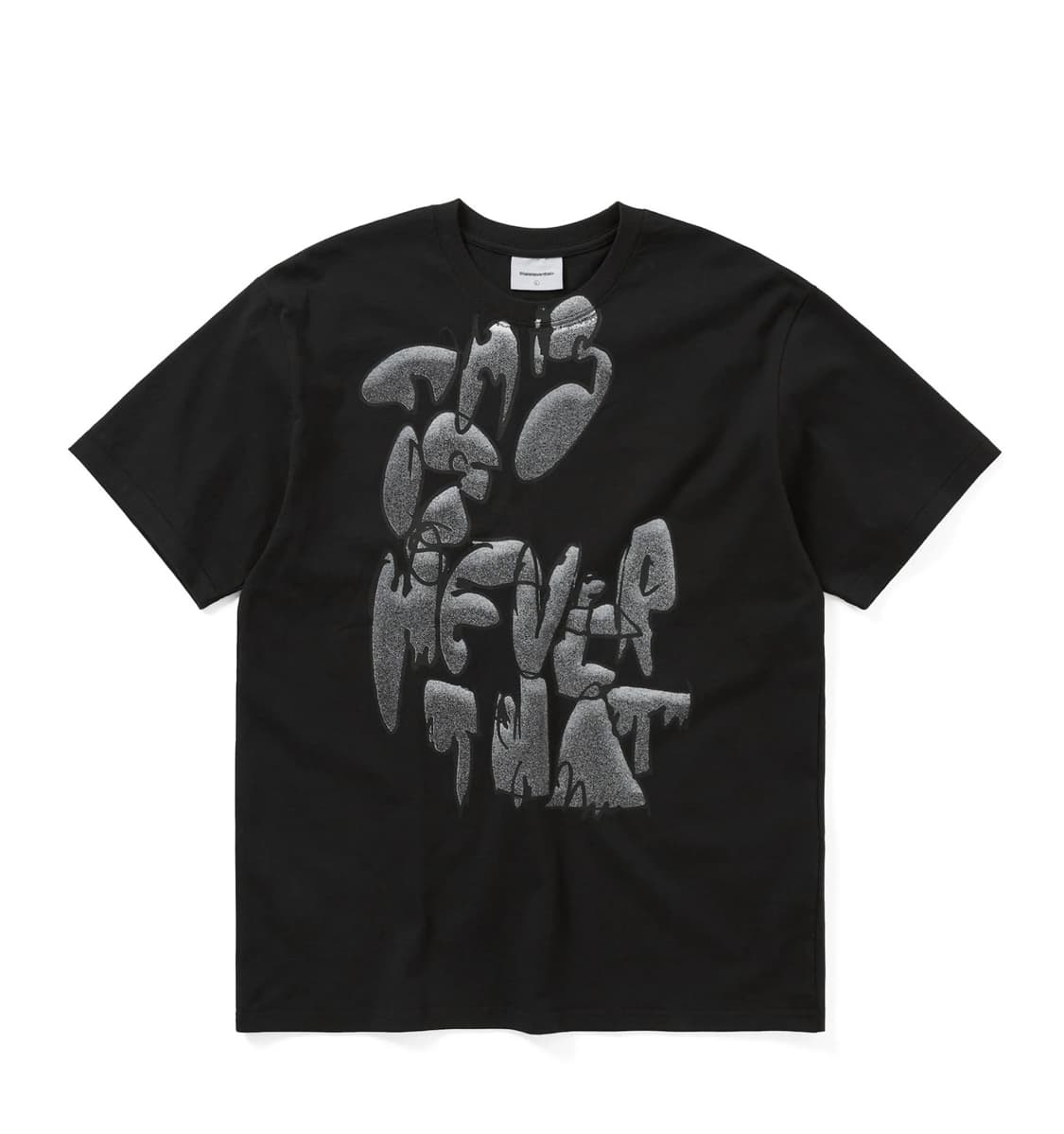 디스이즈네버댓 Graffiti Tee Off Black 상품이미지1