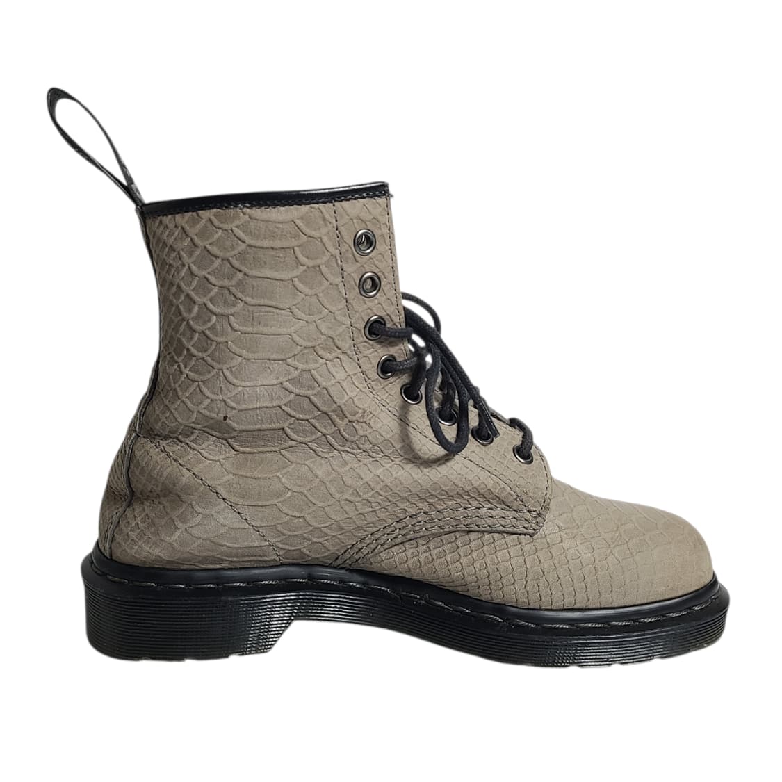 250-255) Dr.martens 닥터마틴 1460 8홀 파이톤 부츠 상품이미지4
