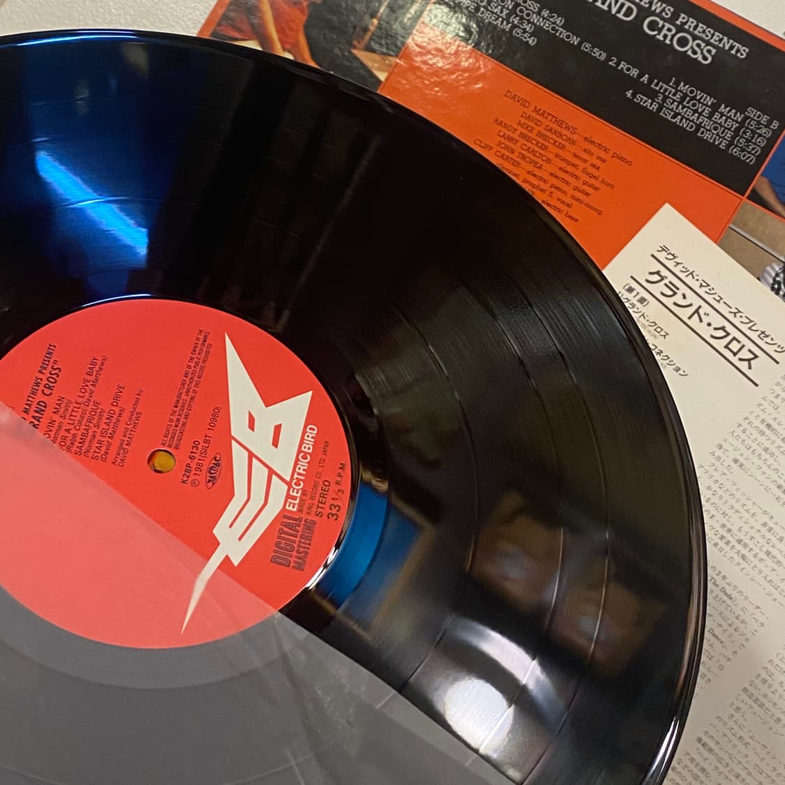 (LP-퓨젼/일본반) David Matthews Presents Gran 상품이미지4