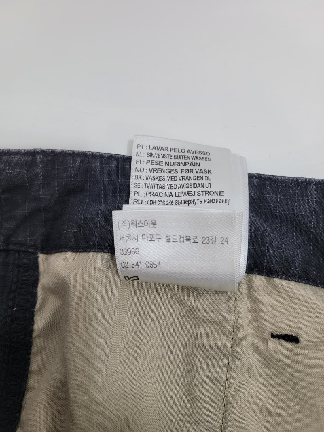 carhartt 칼하트 빈티지 블랙 워싱 카고 팬츠  / 남 30X32  상품이미지9