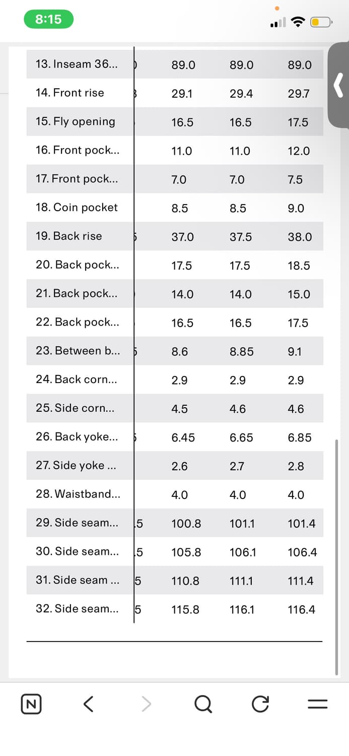 [30/32] 아르켓 arket mist 데님 팬츠 진 다크블루 상품이미지3