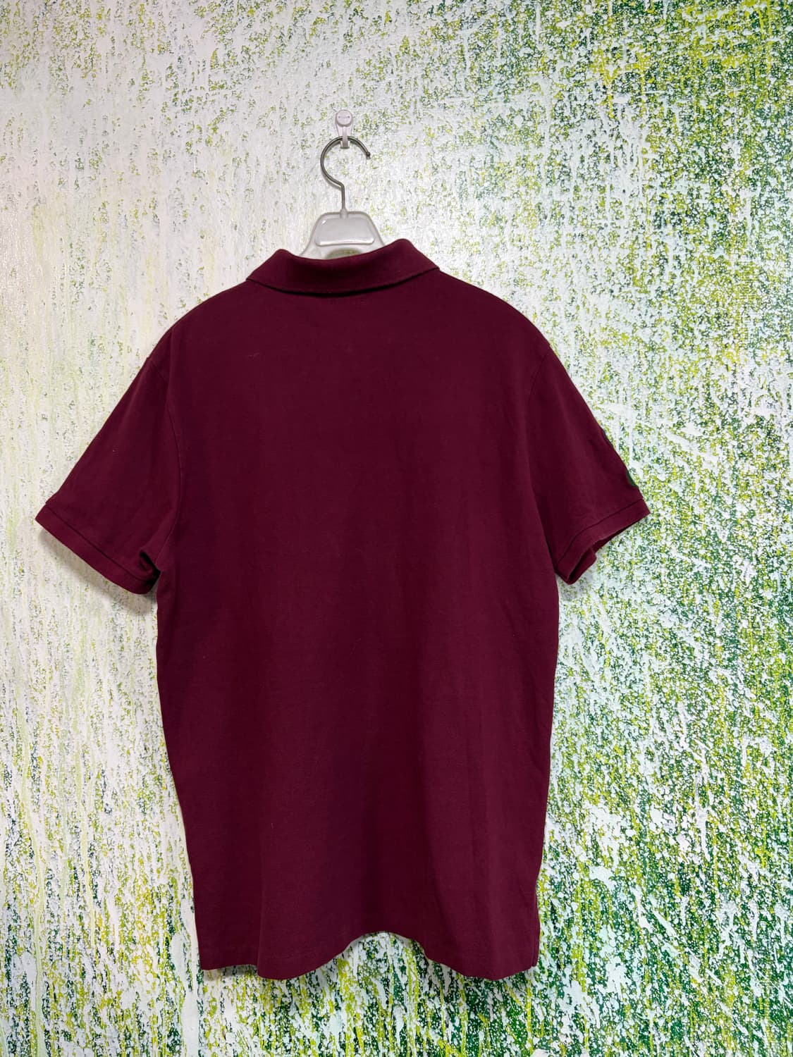 폴로 빅포니 치프키프 와인 버건디 반팔 카라 티셔츠 M 상품이미지8