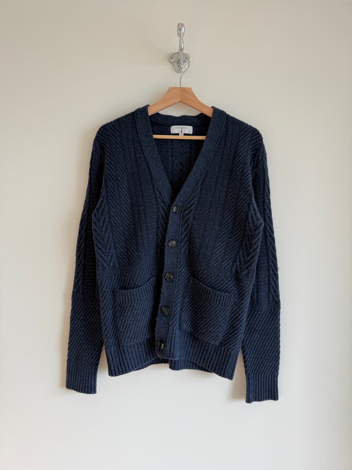 커스텀멜로우(customellow) 울 가디건 상품이미지1