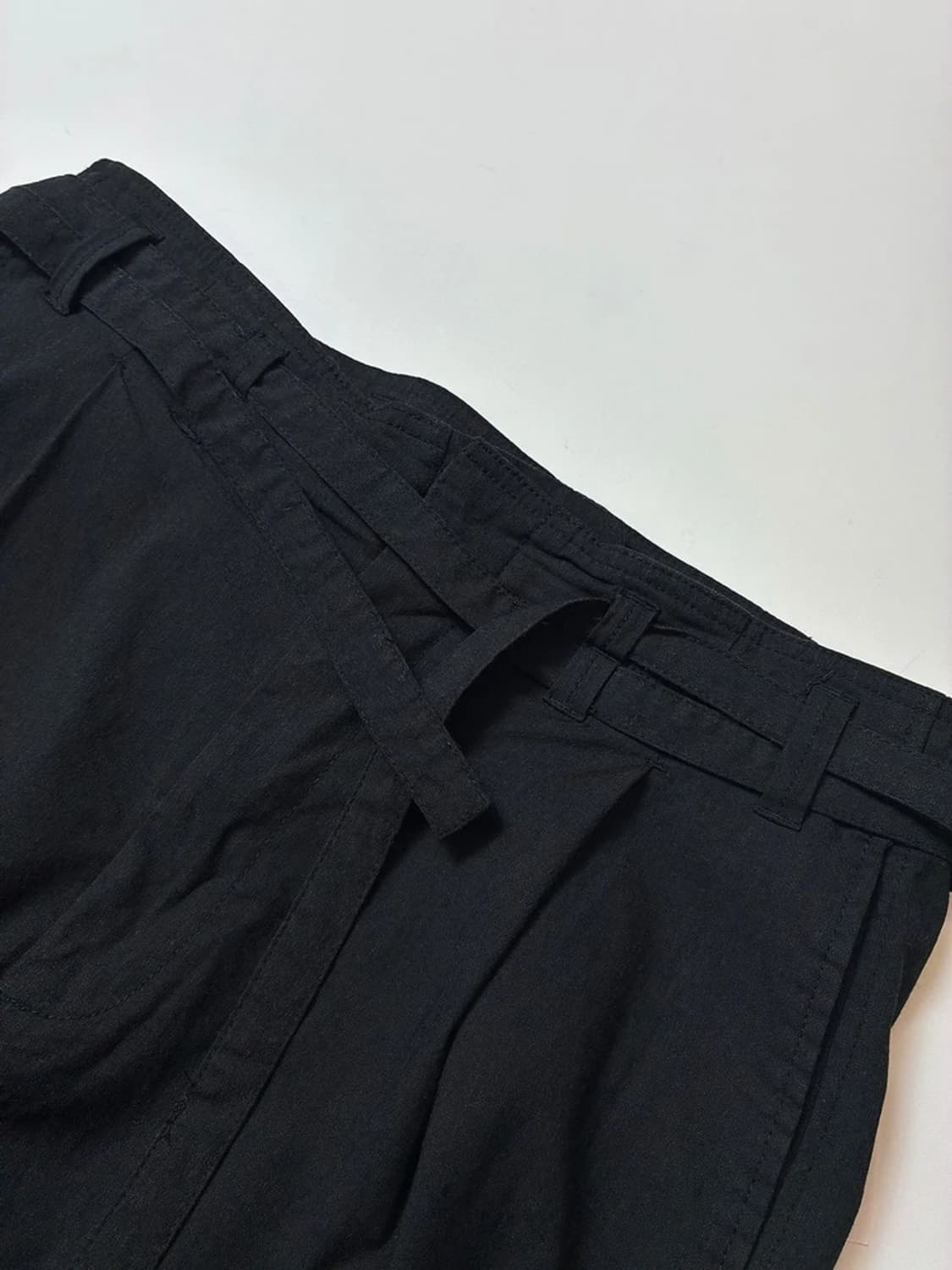 인사일런스 미니멀 벨티드 팬츠 PN9420 상품이미지3