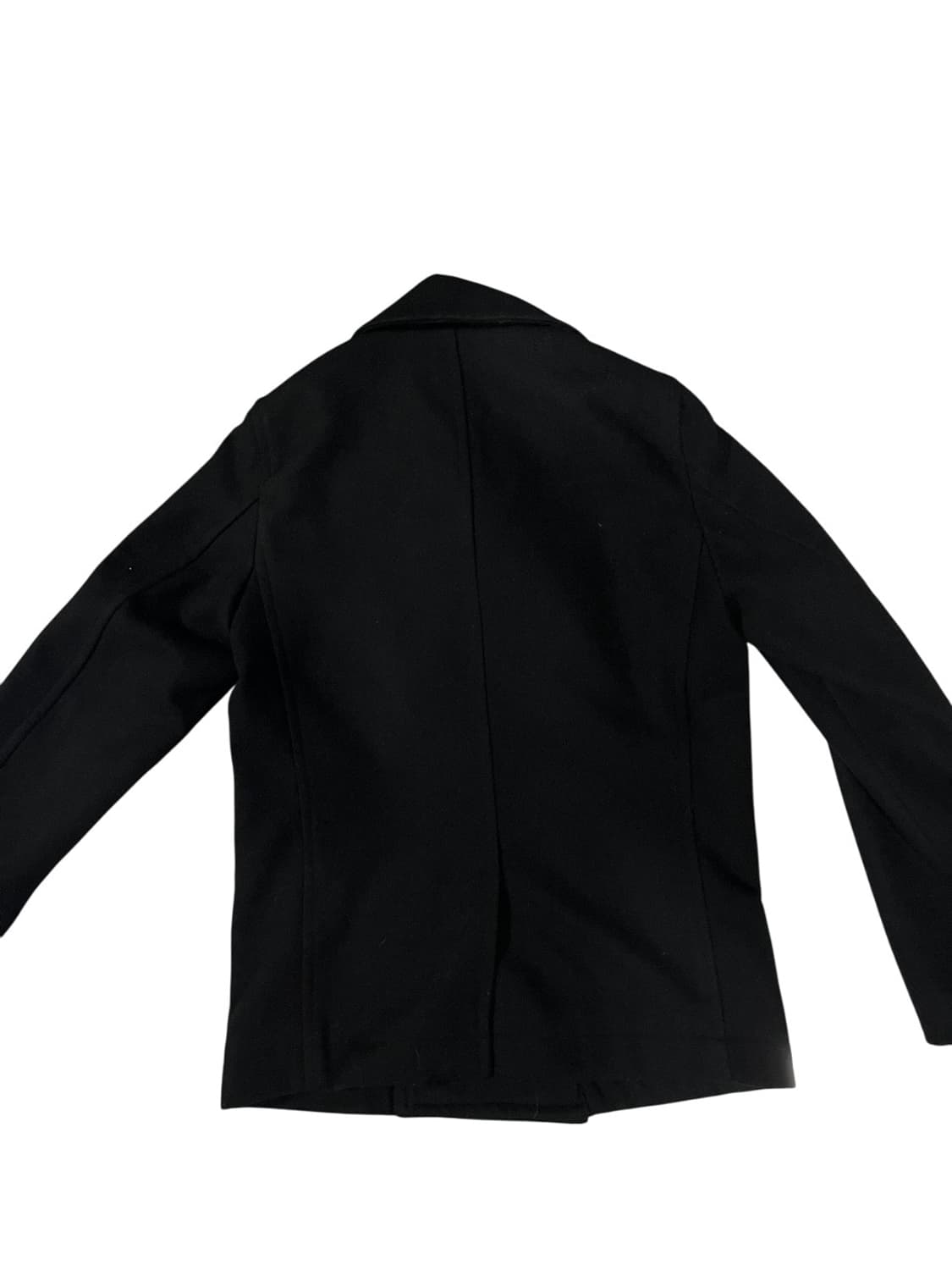 URBAN RESEARCH 블랙 울 피코트 상품이미지3