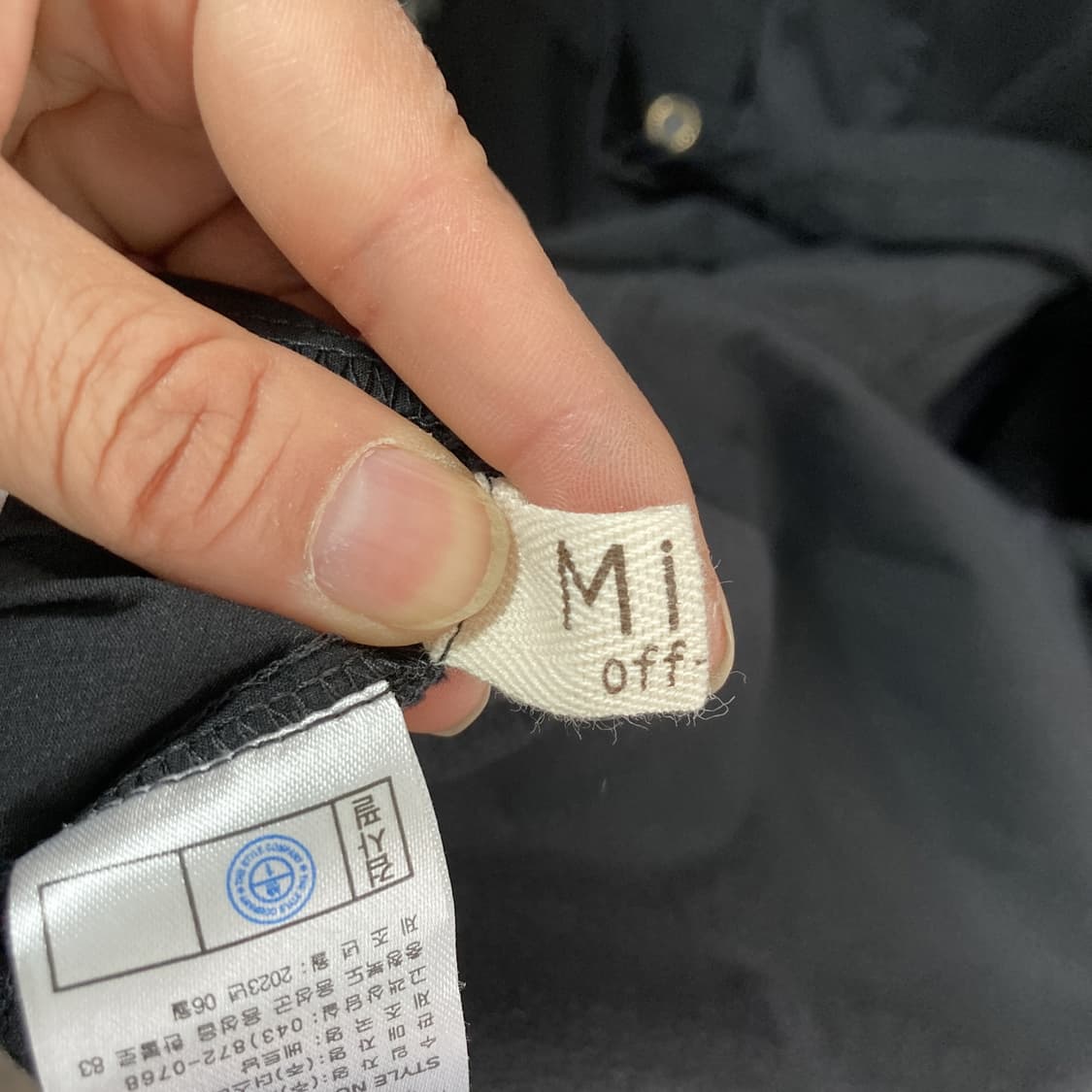 Milla 2023 여성 셔츠 롱원피스 블랙 55 상품이미지4