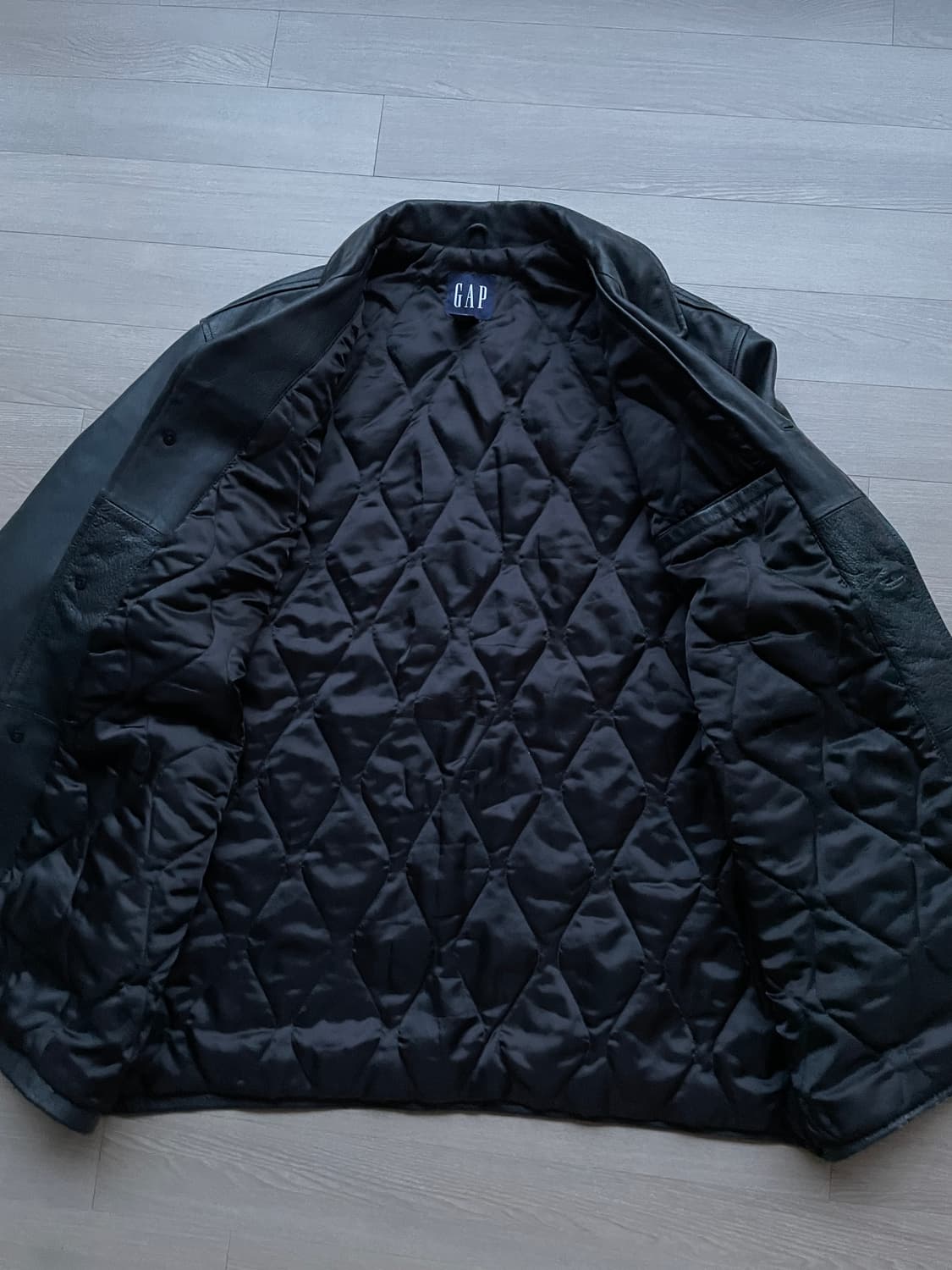 90s 올드갭 레더 카코트 gap carcoat 상품이미지7