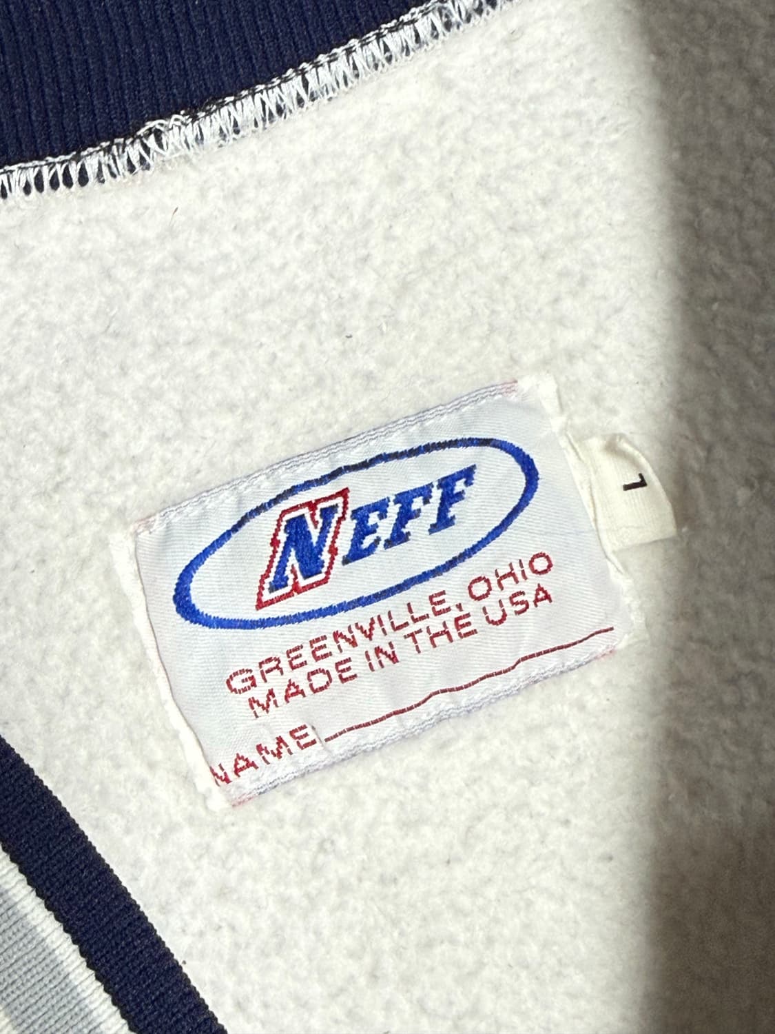 빈티지 헤비스웻셔츠 NEFF U.S.A V-Neck sweatshirt 상품이미지7