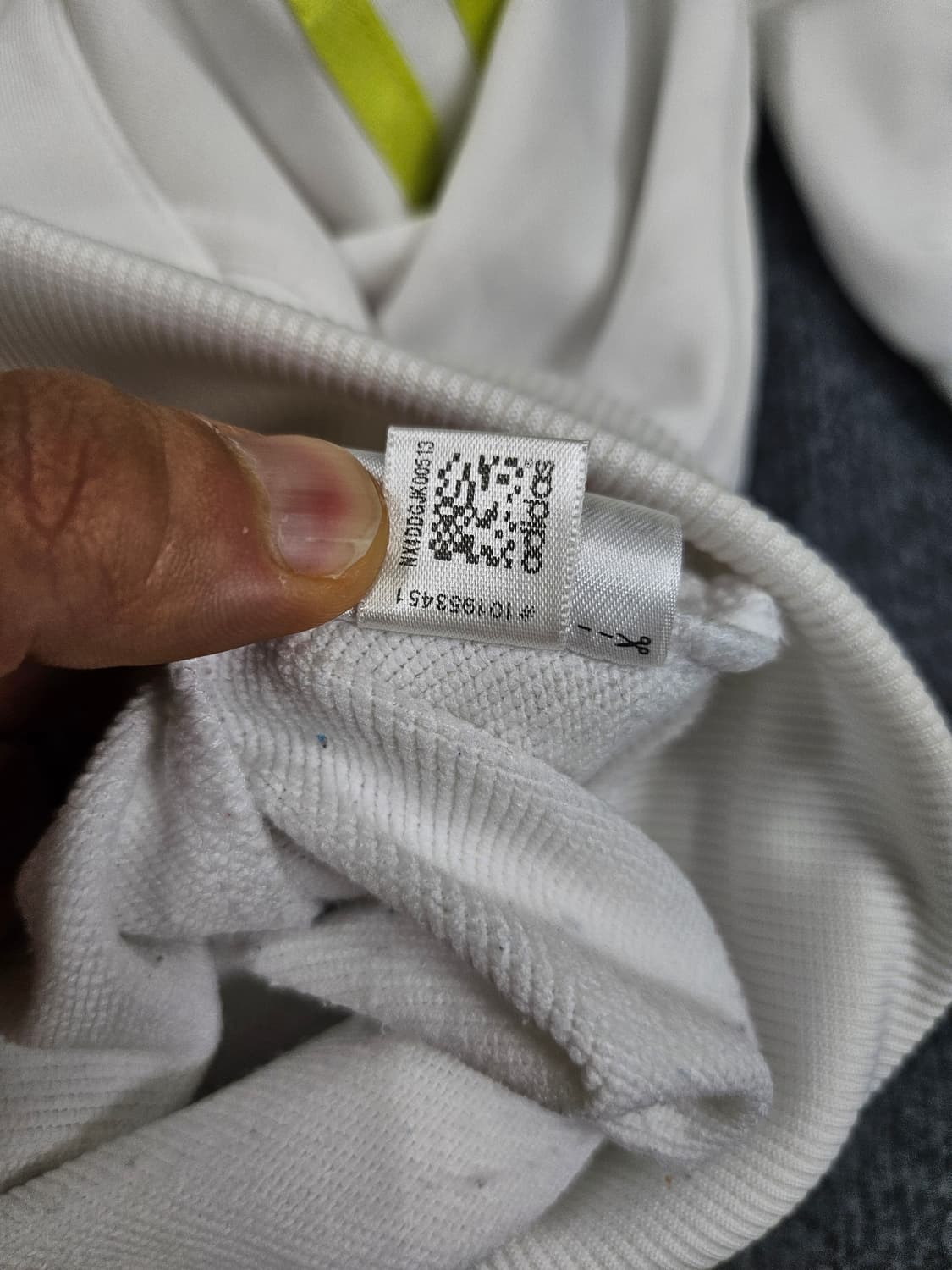 아디다스 화이트 트랙탑 져지 급처 상품이미지7