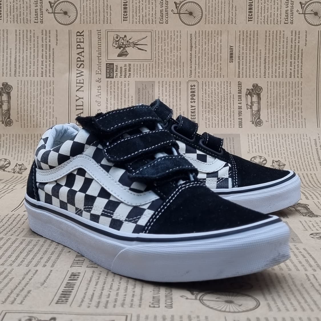 반스 올드스쿨 밸크로 여성스니커즈240  상품이미지1