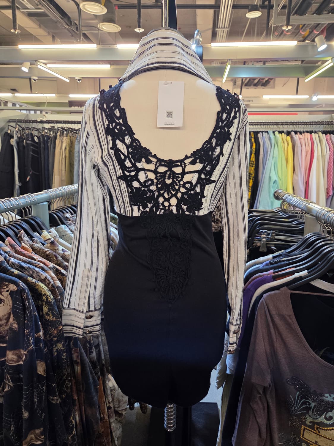  Skiny lip 갸루 셔츠원피스 상품이미지3