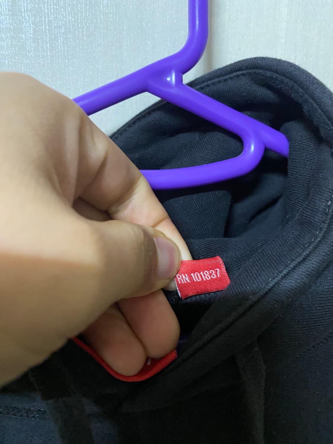 슈프림 크로스 박스로고 후드 블랙 S 상품이미지7