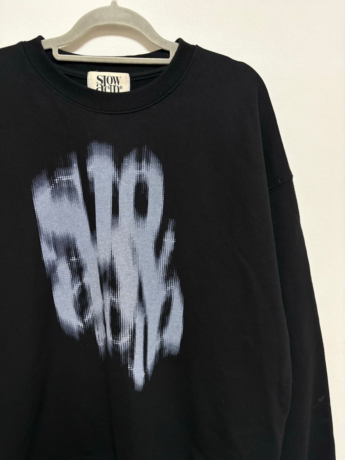 슬로우애시드 프린팅 맨투맨 상품이미지3