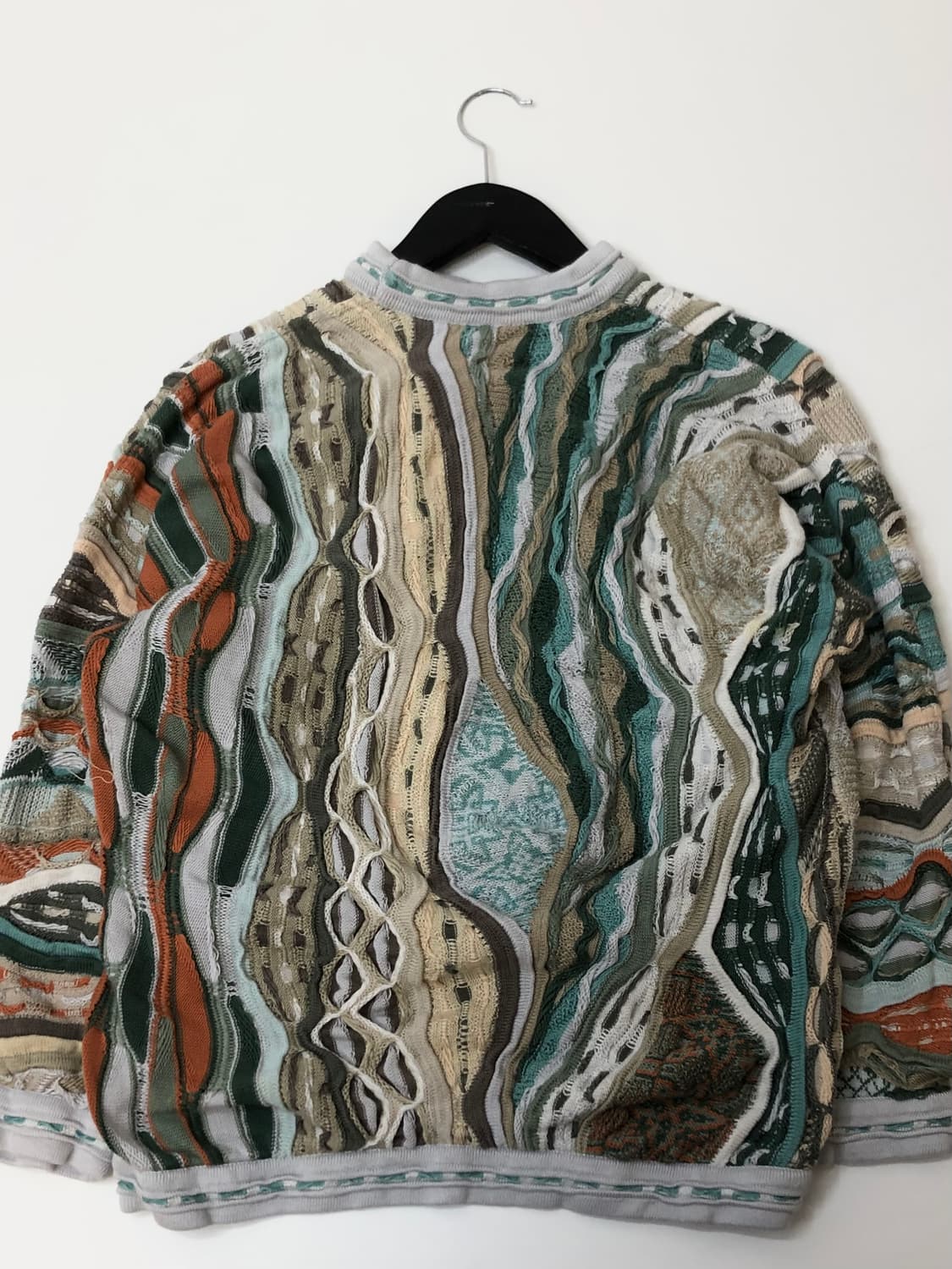 Coogi 쿠지 빈티지 그런지 케이블 니트 상품이미지5