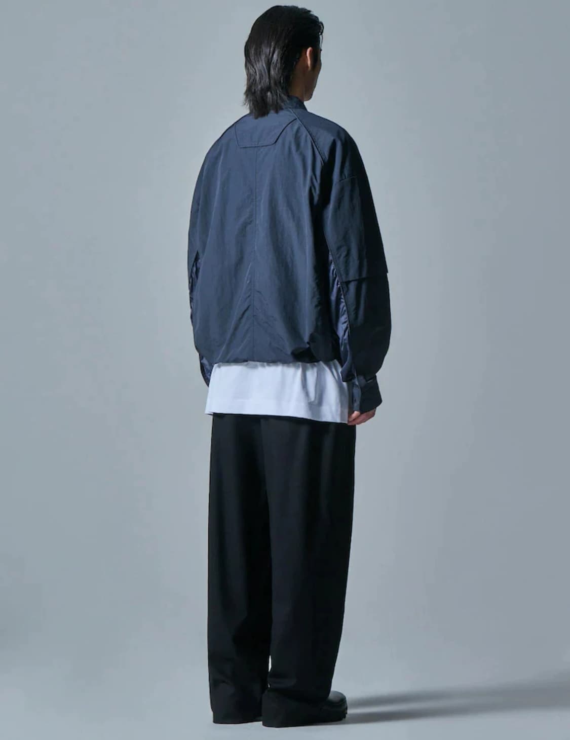 준지 24FW 더블 나일론 집업 자켓 상품이미지6