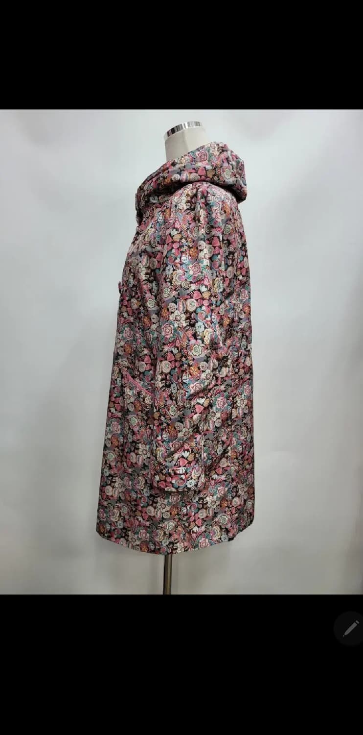 GIVY 기비 꽃무늬 트렌치 코트 /  여 65호 (85-90-160)
 상품이미지2