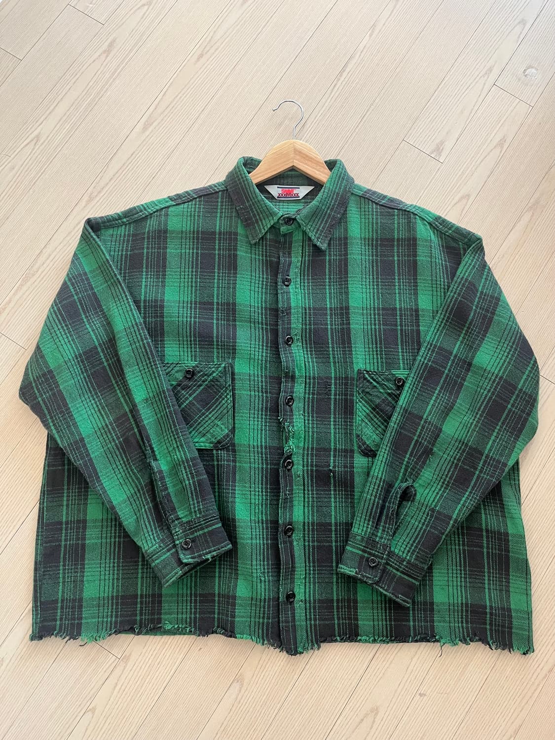 세인트미카엘 플란넬 셔츠 XL 판매 상품이미지1
