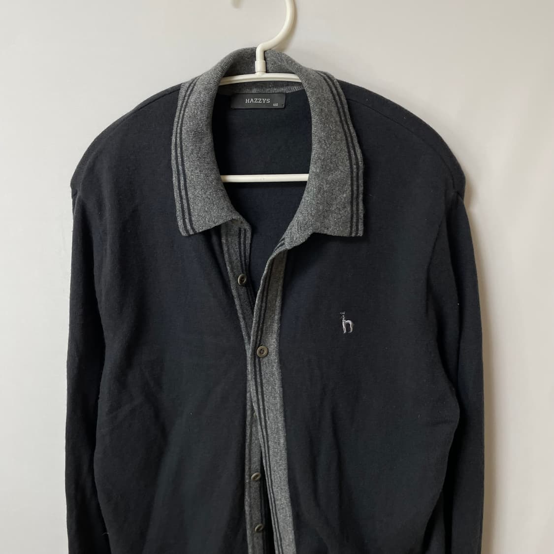 [ L ] 헤지스 남성 카라 가디건  상품이미지2