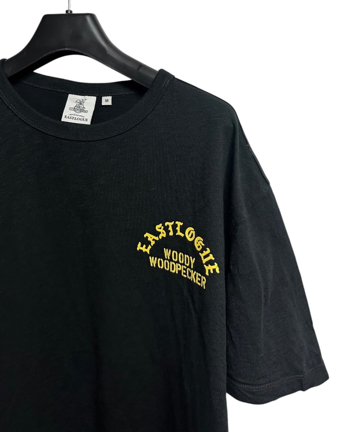 이스트로그(EASTLOGUE) 우디 우드페커 블랙 반팔티 M size 상품이미지2