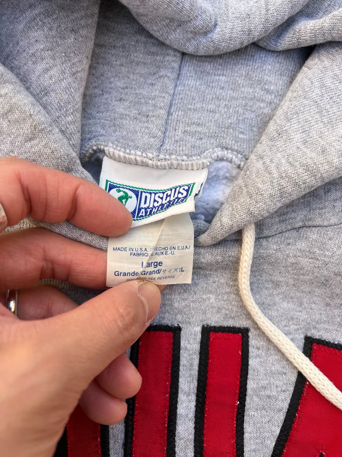 (100) 90‘s 디스커스 어센틱 스포츠팀 후드 상품이미지8