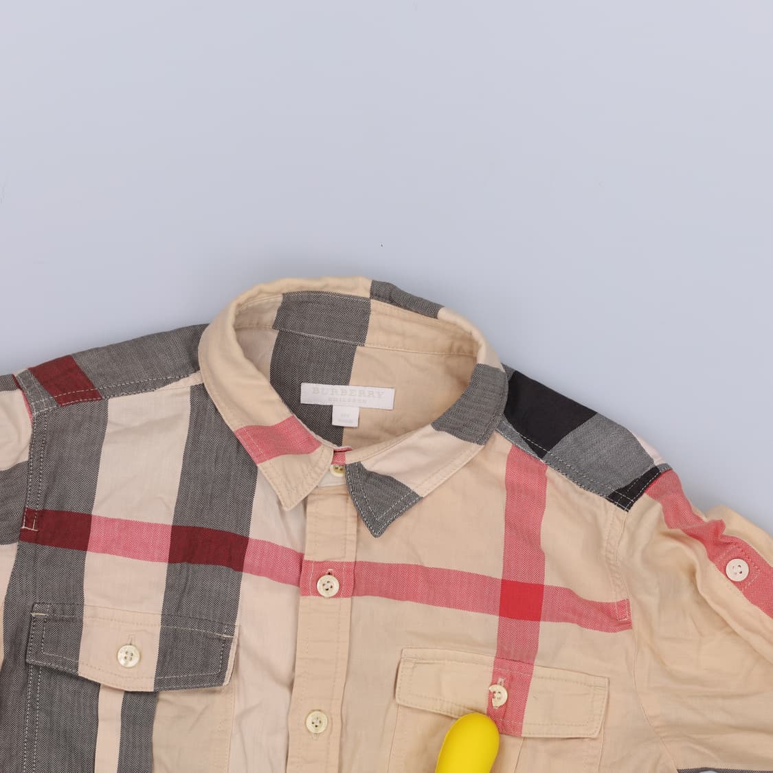 12Y 버버리 키즈 노바체크 셔츠 0310H1 상품이미지3