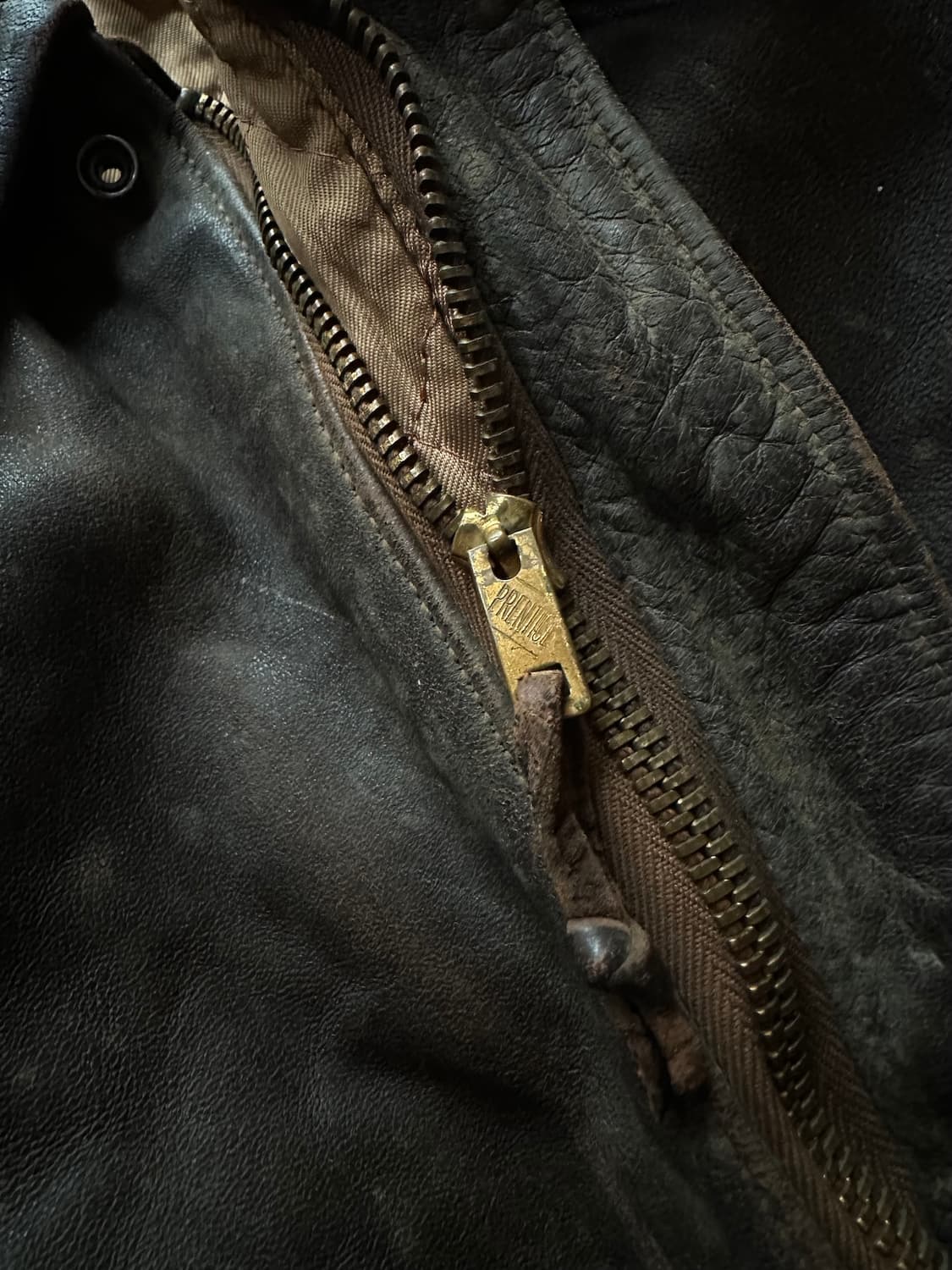 50s HERCULES USA 빈티지 허큘리스 말가죽 A-2 레더 자켓 상품이미지5