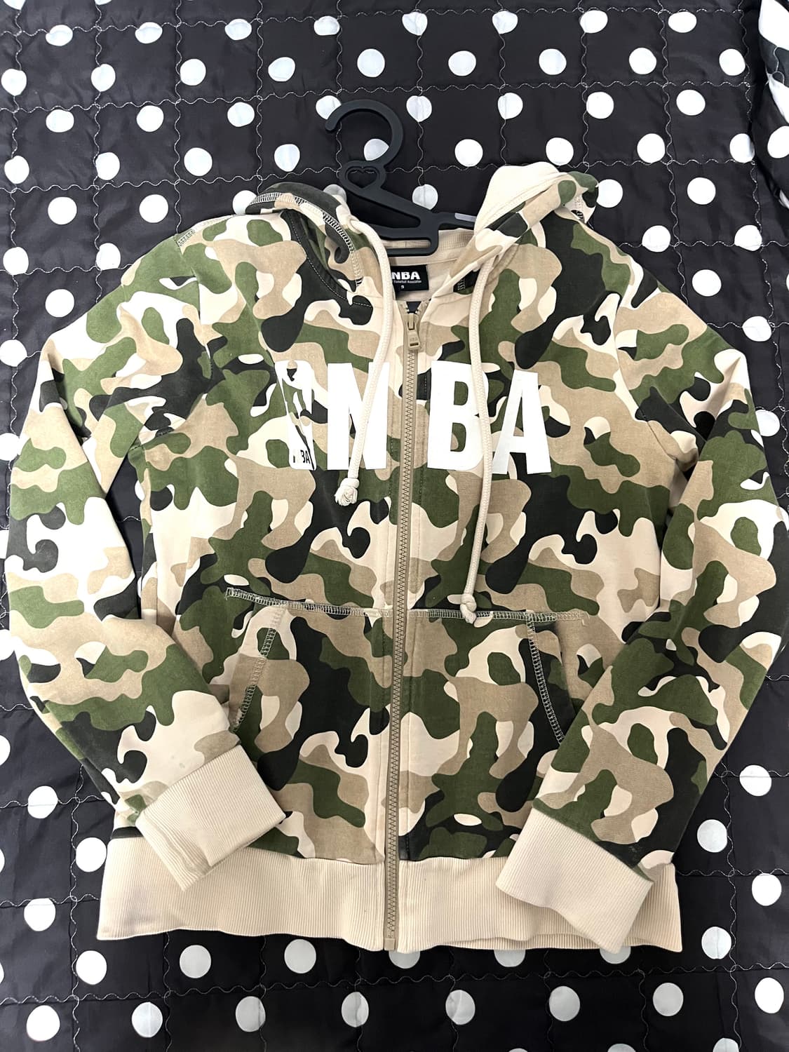 NBA 카모 밀리터리 후드집업 y2k 빈티지 상품이미지1