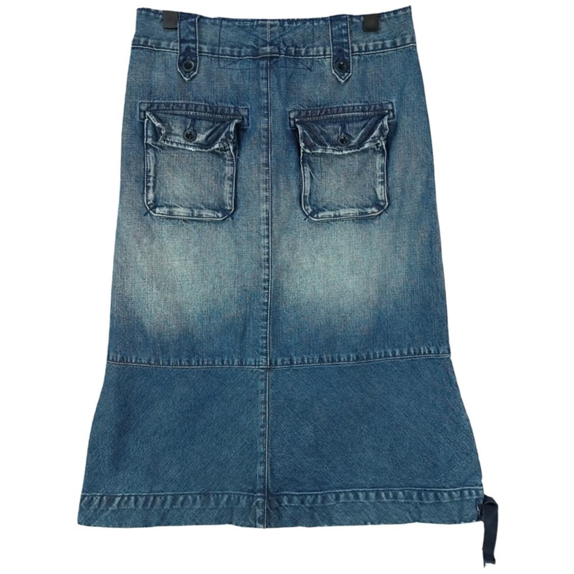 [폴로 랄프로렌] 로우라이즈 포켓 데님 롱 스커트 M17584 상품이미지3