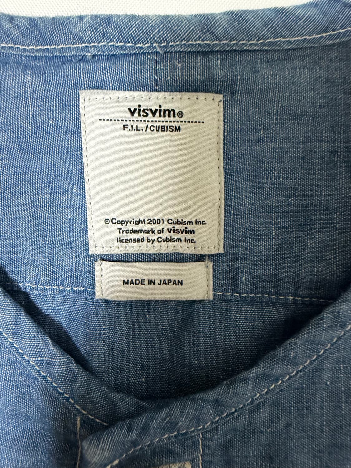 비즈빔(Visvim) 셔츠 샴브레인 사이즈 1 상품이미지4