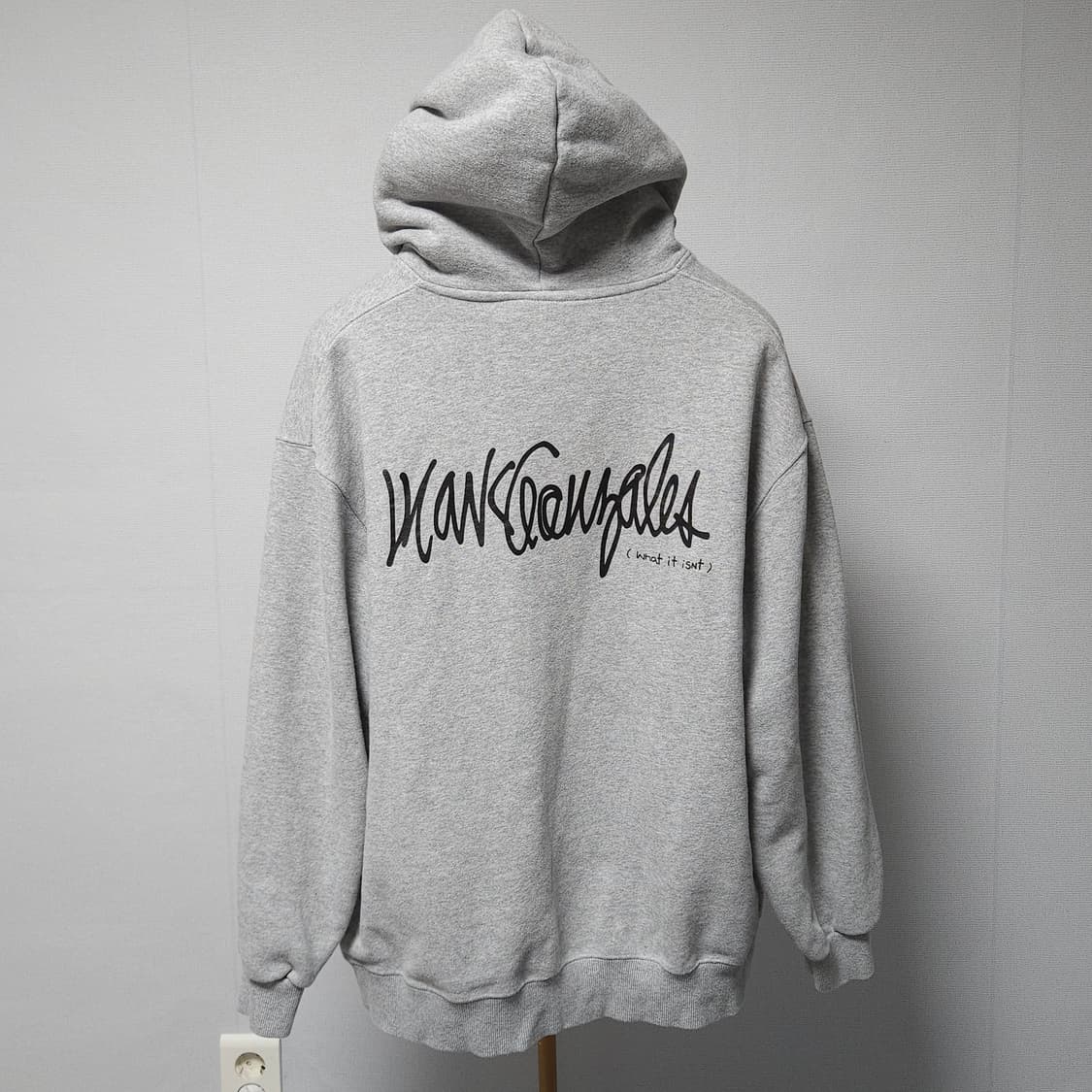 L ) 와릿이즌 마크곤잘레스 엔젤 와펜 후드티 상품이미지4