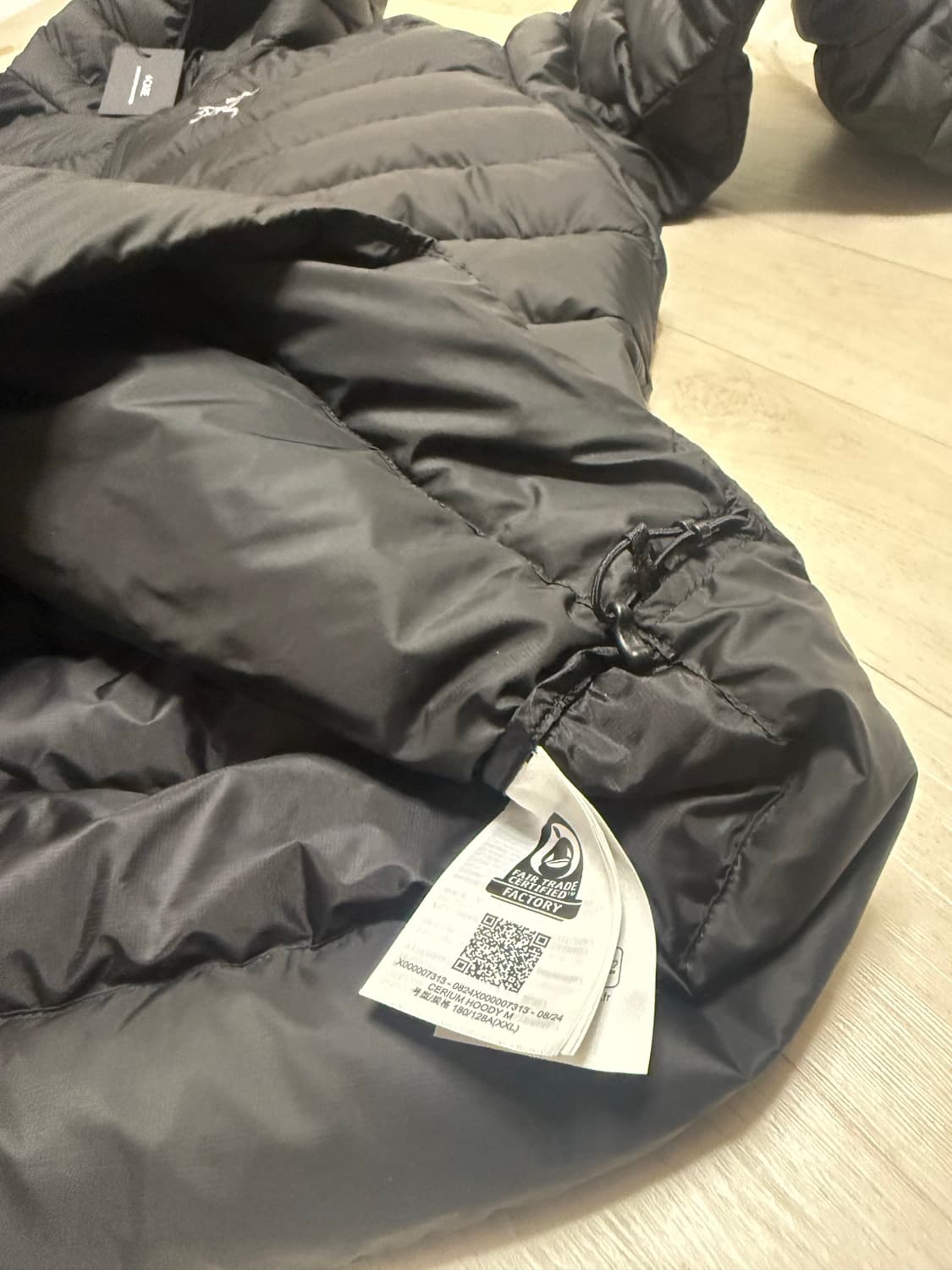 Xxl) 세륨 후디 블랙 상품이미지3