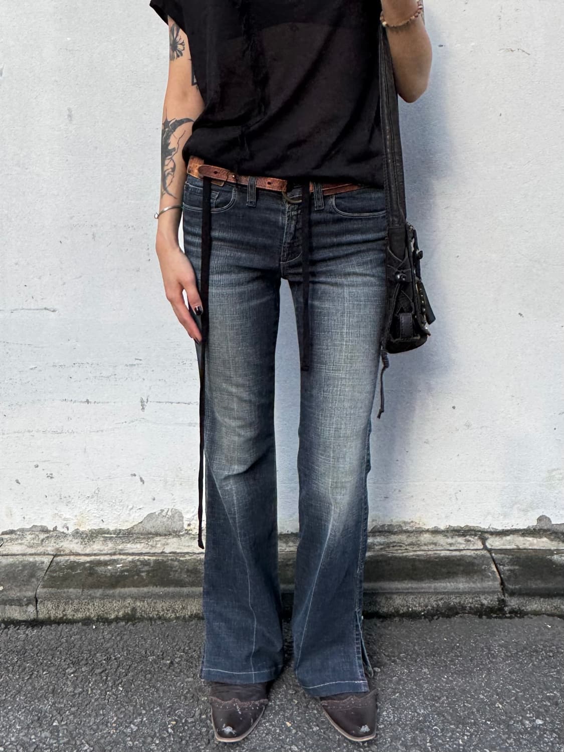 marithe francois girbaud flare jeans 상품이미지1