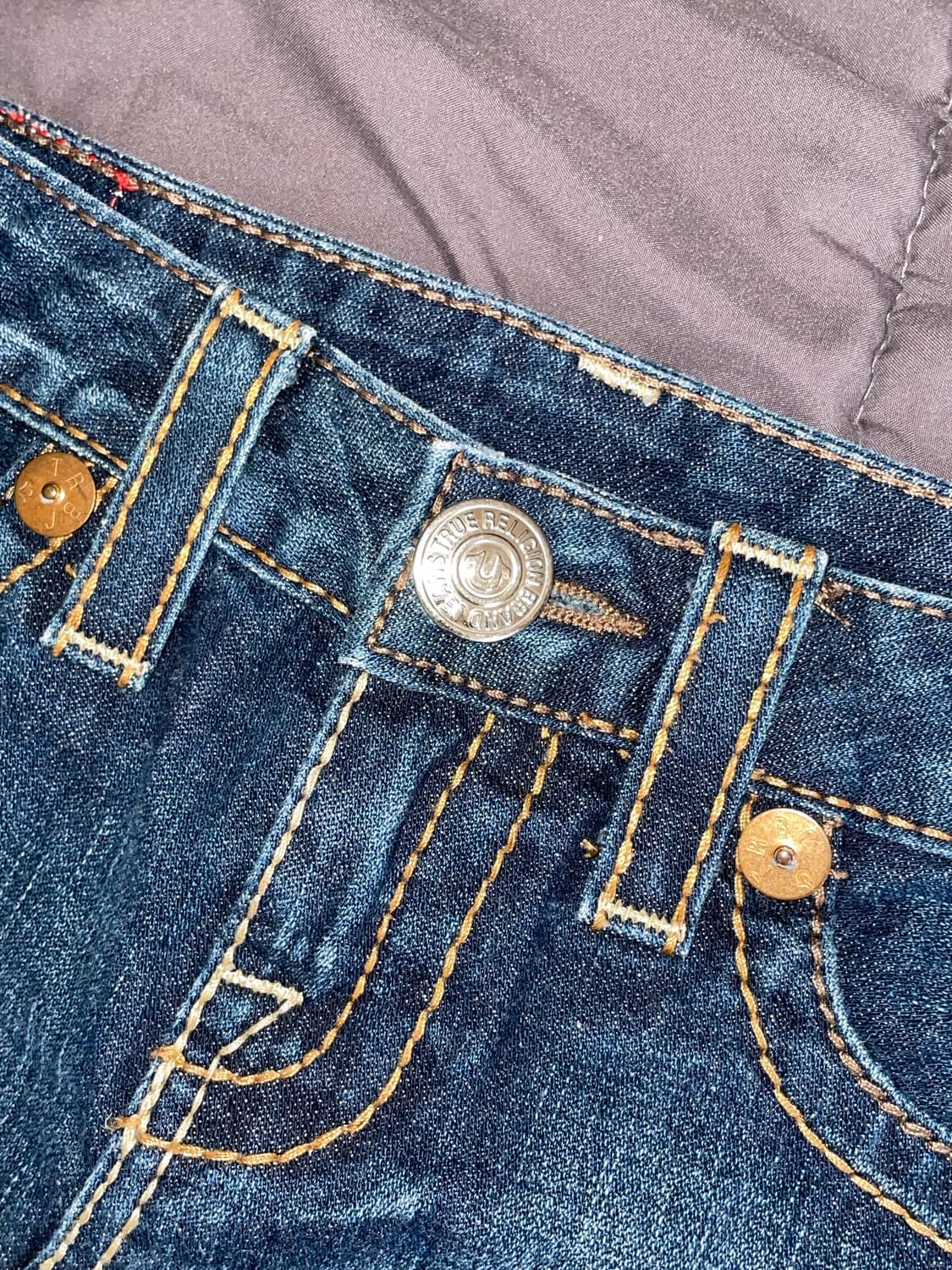 트루릴리전 데님 스커트 상품이미지3