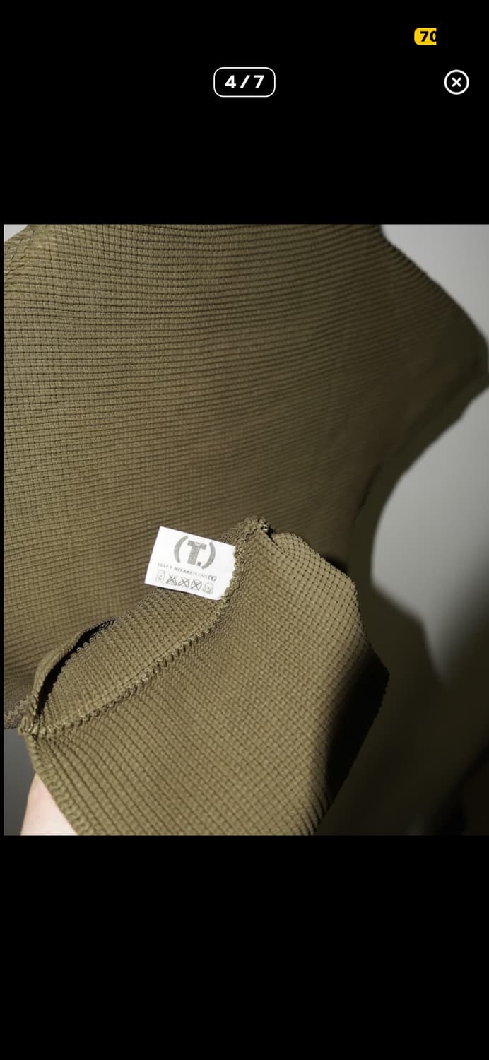 이세이미야케 - High Neck Top(Khaki) 상품이미지4