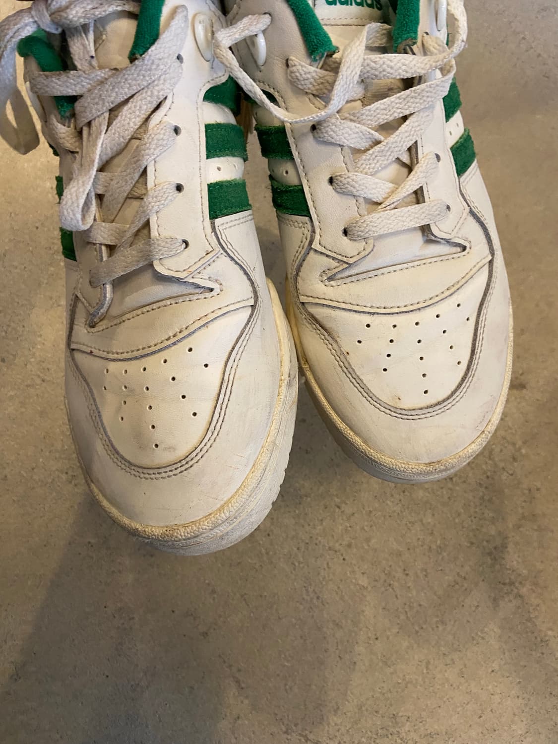 아디다스 라이벌리 로우 클라우드 화이트 그린 상품이미지7