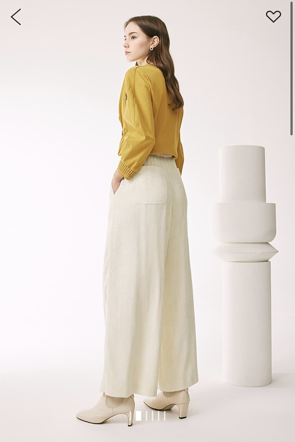 마인 비딩&시퀸 레터링 탑 55사이즈 상품이미지2