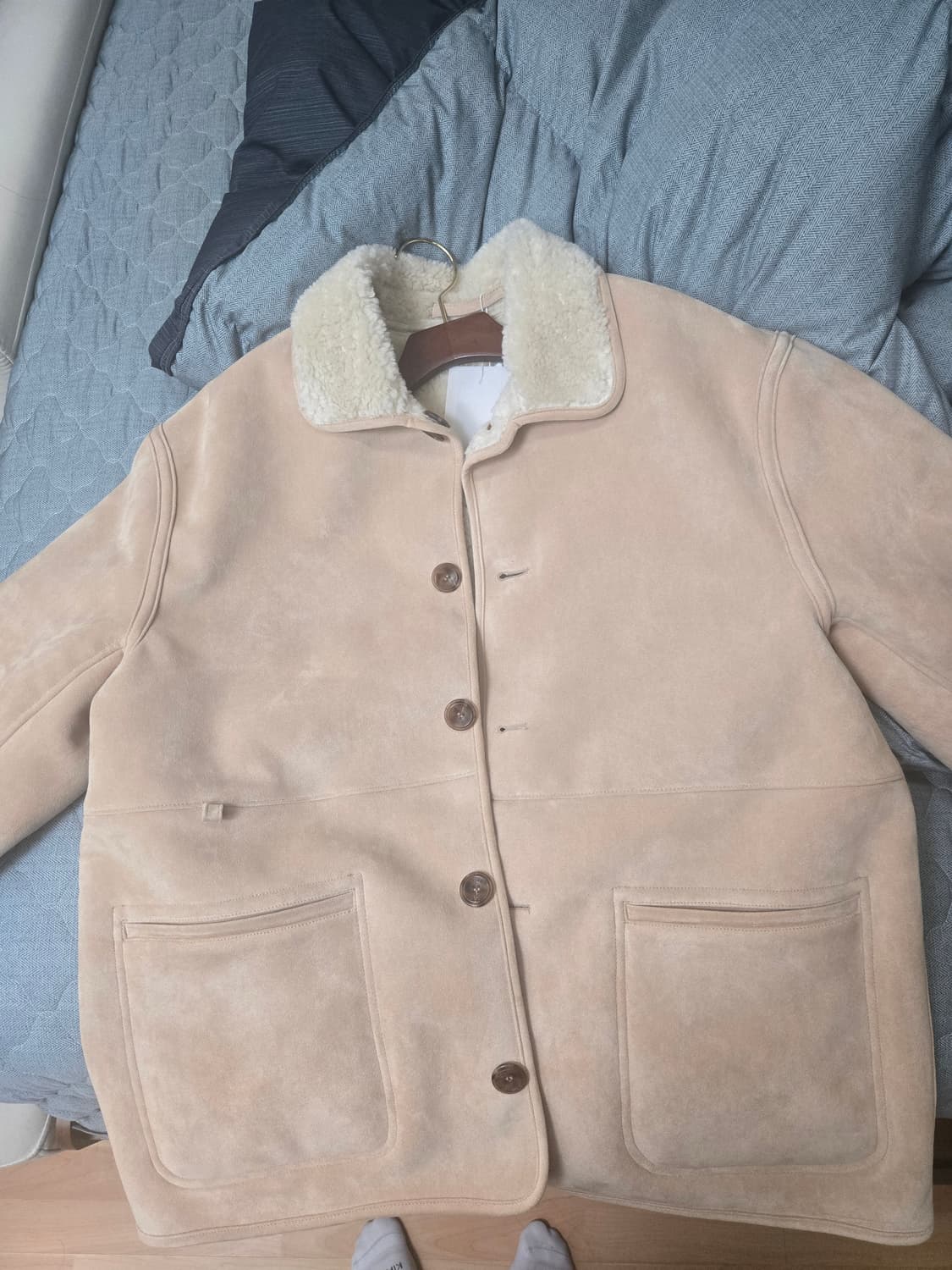 제이리움 시어링 자켓M (새상품) 상품이미지1