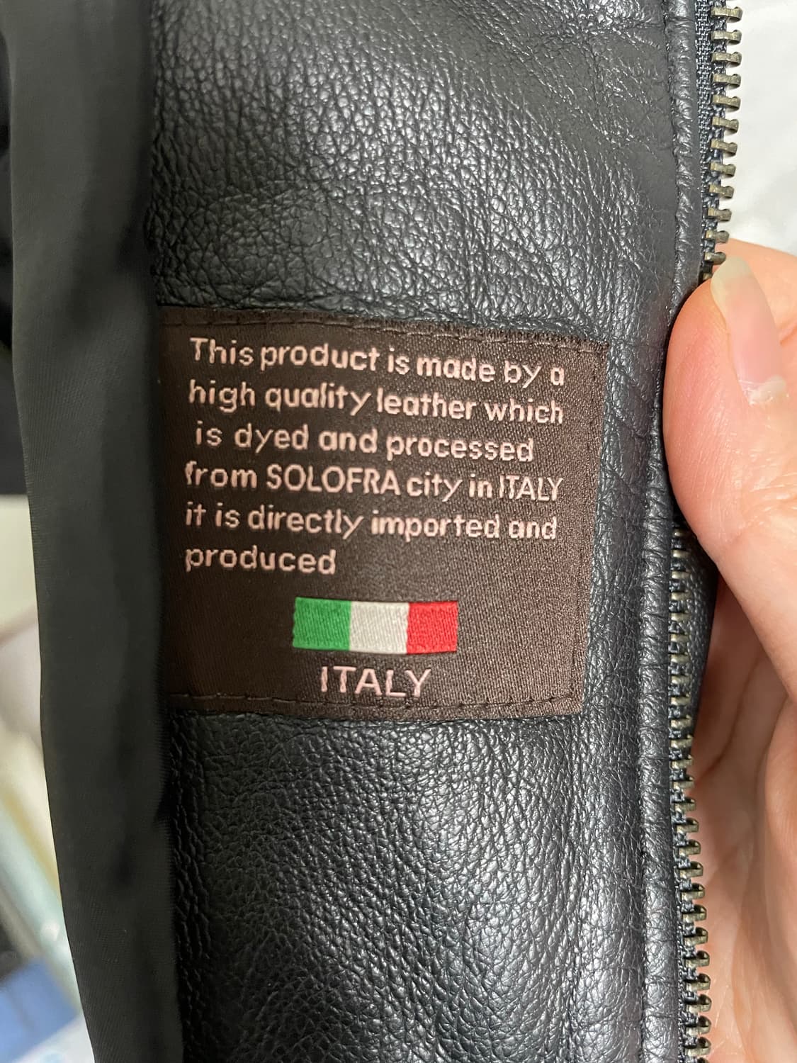 빈티지 가죽 자켓 상품이미지4