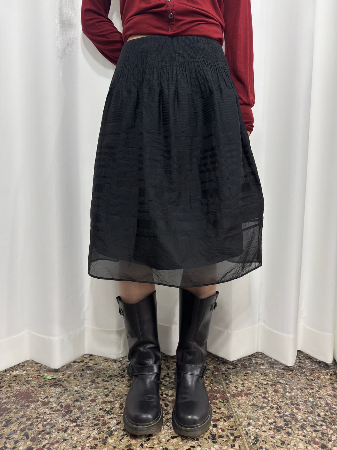 comme ca ism design midi skirt 상품이미지3