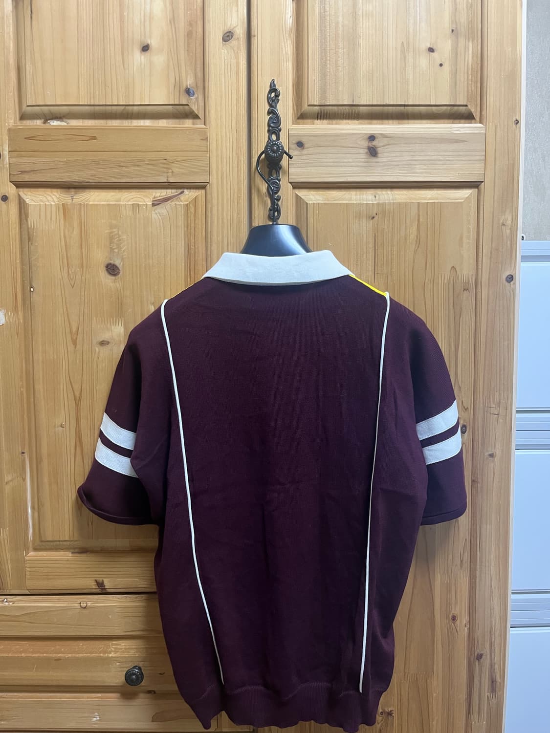 PLAN C 플랜씨 반팔 카라 니트 상품이미지2