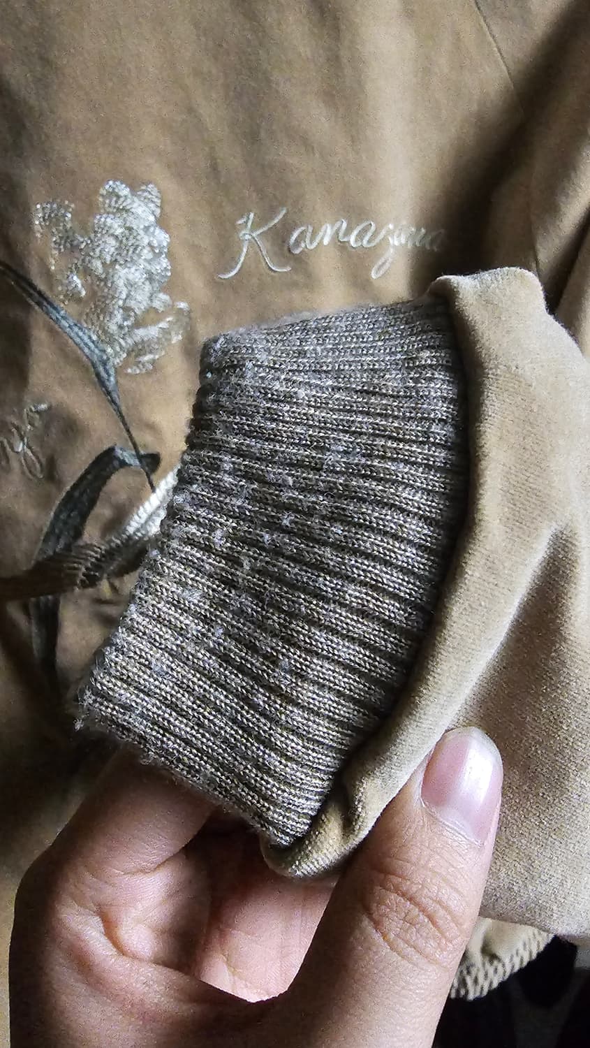 [40] 올드조 24aw 페이디드 벨벳 수베니어 자켓 듄 컬러 상품이미지5