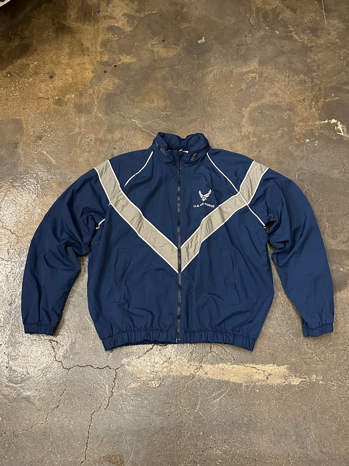 original U.S. AIR FORCE 바람막이 네이비 M 상품이미지1