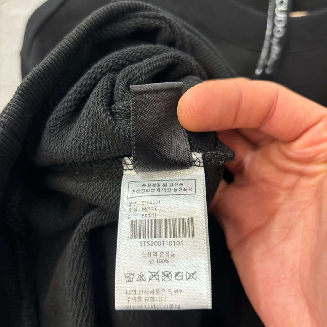 D.day X Scudo 보스턴테리아 블랙 스웻셔츠 M 상품이미지8